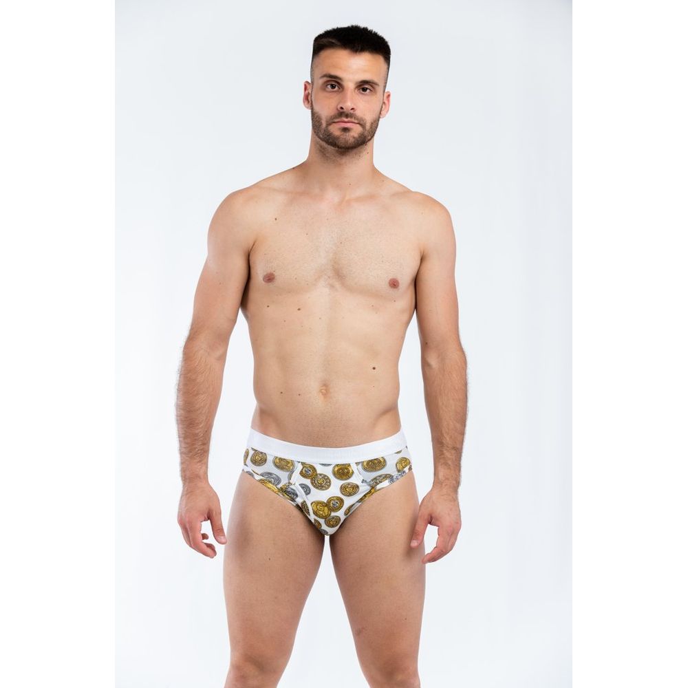 Moschino White Cotton Briefs